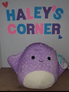 Peluche imbottito Squishmallows 8" Aziza The Stingray - Foto 1 di 3