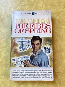 The Fires Of Spring By James A. Michener 1955 Paperback - Imagen 1 de 8
