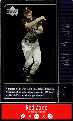 2000 Upper Deck Legends - #26 Matt Williams NM Set Break. - Image 1 of 2
