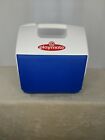 Igloo Playmate Pal 7 Quart Red Logo Blue Personal Size Insulated Cooler Lunchbox