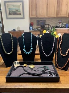 stone neclaces and ladies misc jewelry Pre-owned Necklaces - Picture 1 of 10