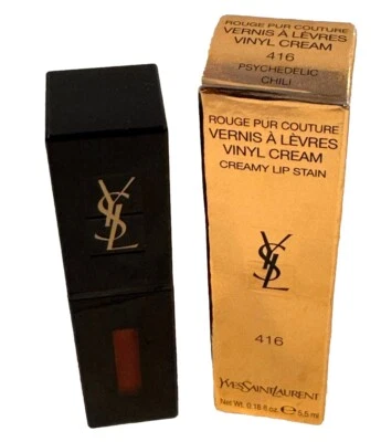 Yves Saint Laurent Vinyl Cream Lip Stain Psychedelic Chili NIB - Image 1 of 4