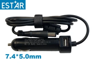 90w car charger DC adapter for HP Elitebook Revolve 810 820 840 850 G1 G2 G3 - Picture 1 of 5