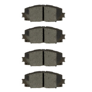 For Scion iQ 2013 Disc Brake Pads | Front | Ceramic Friction Composition | Quiet