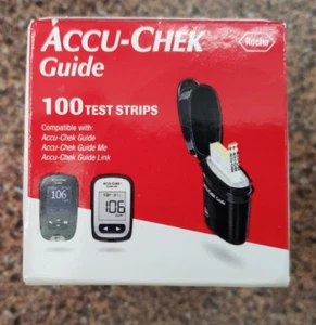 100 Accu Chek Guide Test Strips - Picture 1 of 1