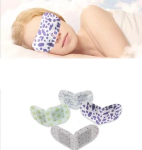 Sleep Masks Eye Mask Lavender Oil Steam Face Care Skin Dark Circle Eye Bags - Picture 1 of 7