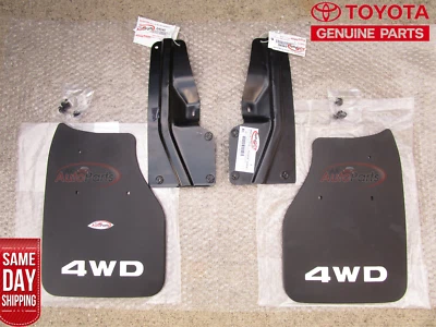 95 - 04 TOYOTA TACOMA REAR LEFT + RIGHT SIDE MUDGUARD SUPPORT + FLAP OEM NEW - Image 1 of 4