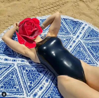 LEOHEX Women's Sexy Swimwear Beach One Piece Swimsuit Cosplay Leotard Bodysuit - Image 1 of 4