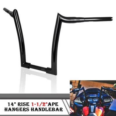 14'' Rise Handle bar Fit For Honda VT1300CSE Sabre - Image 1 of 4