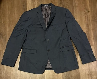 Traje Chaqueta Original Penguin Para Hombre 2 Botones Mezcla Lana Color Oscuro Talla 44R. Foto 1 de 4