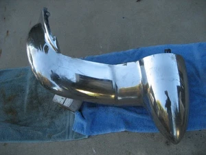 1955 CADILLAC FRONT BUMPER DAGMAR-RIGHT FRONT BUMPERETTE DAGMAR BULLET END - Picture 1 of 24