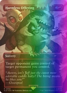 MTG Harmless Offering (868/2392) Secret Lair Drop Series NM FOIL - Picture 1 of 1