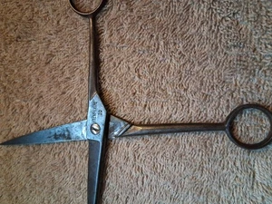 Vintage Temperite Perfect Temp Temperite 1o Barber Shears - Picture 1 of 4