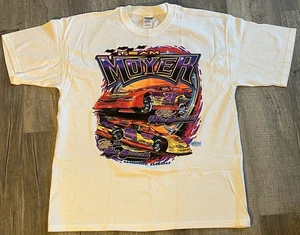 Vintage Team Moyer XL T-Shirt Dirt Late Model nie getragen oder gewaschen - Bild 1 von 5