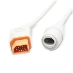 Compatible Nihon Kohden IBP Cables to Edward Transducer IBP adapter cable 14Pins - Picture 1 of 1