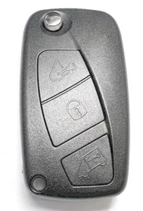 RFC 3 Botones Llavero Abatible para Fiat Ducato Llavero Remoto 2006 - 2009 - Imagen 1 de 4