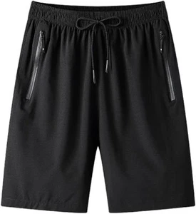 Boys Outdoor Running Shorts Quick Dry Lightweight Gym 12-13, 7022black - Picture 1 of 5