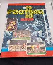 Transimage Football 79-80 Sticker Album Only X16 Stickers Applied A48