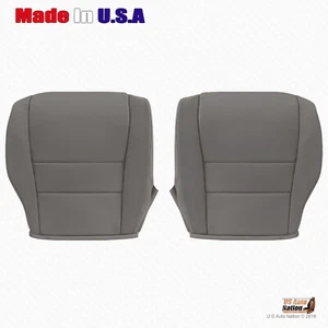 For 2007-2011 Honda CR-V Driver & Passenger Bottom Synthetic Leather Cover Gray - Bild 1 von 9