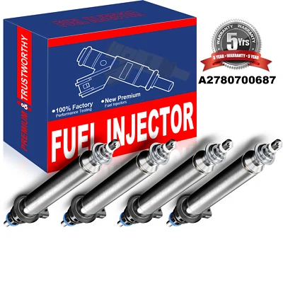 4x Fuel Injector For Mercedes-Benz GL450 GL550 GL63 AMG GLA45 AMG GL450 S63 AMG - Image 1 of 4