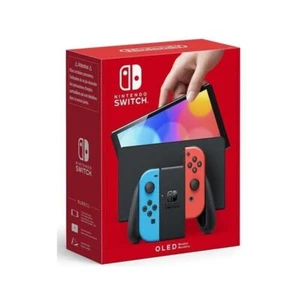 NEW NINTENDO SWITCH OLED JOY RED/BLU GARANZIA ITALIA - Foto 1 di 2