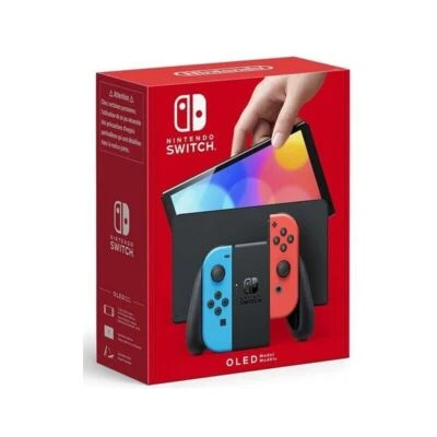 NEW NINTENDO SWITCH OLED JOY RED/BLU GARANZIA ITALIA