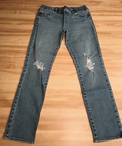 Girls Gap Denim Jeans - ankle jegging - Size 16 Regular - EUC - Distressed - Picture 1 of 2