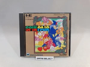 SPIN PAIR PC ENGINE HU CARD HUCARD IMPORT NTSC-J JP JAP GIAPPONESE ORIGINALE - Picture 1 of 6