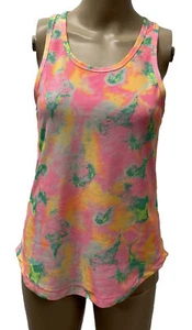 Bonds Colourful Active Wear Singlet Top Size XS 6 8 Summer Gym Running Pilates - Picture 1 of 8
