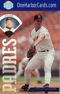 1995 Leaf San Diego Padres #114 Joey Hamilton - Image 1 of 2