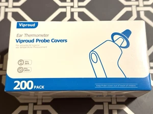 Pack 200 NUEVO TERMÓMETRO DE OÍDO SONDA CUBIERTAS Temómetro Termo - Imagen 1 de 4