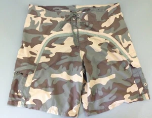 725 Originales Para Hombre X-Grande Extraíble Malla Forro Camuflaje Pantalones Cortos de Natación Bañador  - Imagen 1 de 4