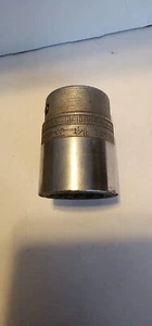 👍 Snap-On LDH362 1-1/8", 3/4" Dr 12-Point Flank Dr Shallow Socket - Picture 1 of 3