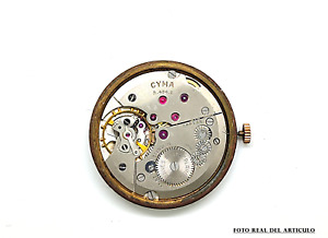REPLACEMENT VINTAGE ORIGINAL WATCH MOVEMENT CYMA CAL.R.484.2. swiss.