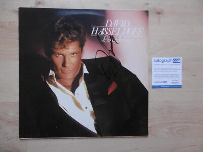 David Hasselhoff Autogramm signed LP-Cover "Lovin Feelings" Vinyl ACOA - Bild 1 von 3
