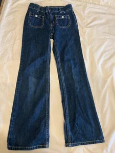 Gymboree Denim Bootcut Jeans w/ Diamonds on Pockets, Size 9 - Picture 1 of 3