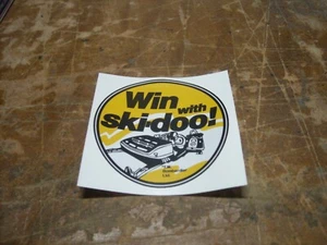 1972 Vintage SKI DOO Snowmobile Dealer Decal BLIZZARD - Picture 1 of 3