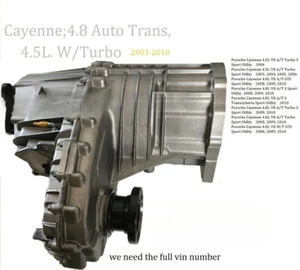 OEM REMANUFACTURED TRANSFER CASE For PORSCHE CAYENNE 4.5L.W/ Turbo 2003-2010 - Picture 1 of 5