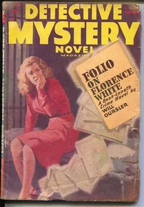 PULP: Novela de Misterio Detective-Invierno 1948-Emocionante-Mujer en la cárcel-Johnston M... - Imagen 1 de 1