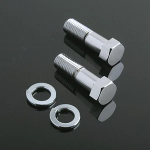 SHOCK ABSORBER BOLT SET (2) 113N1035 KAWASAKI S2 350 S1 S3 400 KH 1971-79 TRIPLE - Picture 1 of 1