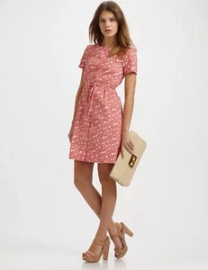 Marc By Marc Jacobs Pink Colette Flower Dress Size 4 NWOT  - Picture 1 of 12