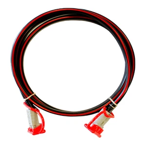 12v Extension x 1m - 8 B&S Dual Core, 50amp Connectors & Dust Caps - Picture 1 of 4
