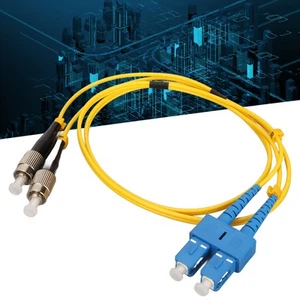 Glasfaser-Patchkabel Sm-Kern 0 5 Meter Fc Auf Sc Duplex Singlemode Dick PVC KUI - Afbeelding 1 van 23