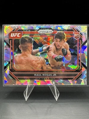 2023 Panini Prizm UFC Cracked Ice RC Raul Rosas Jr. #8 - Image 1 of 2