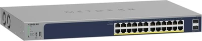 NETGEAR 24 Port Gigabit Ethernet Smart Managed Pro PoE Network Switch (GS724TP) - Image 1 of 4