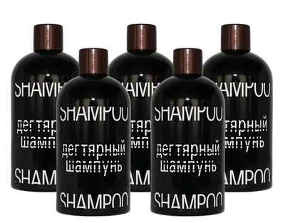 Birch Tar Hair Shampoo 5 X 330ml Birkenteers Shampoo Panthenol - Image 1 of 4