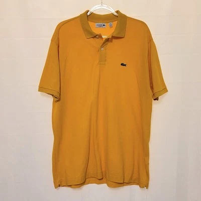 Camisa Polo Lacoste Calce Clásico Dorado Manga Corta Pequeño Piqué Para Hombre 7 EE. UU. XXL Foto 1 de 4