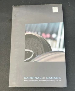Cardinal of Canada 2008 Verkäufer Muster Herren Katalog Mäntel Anzüge - Bild 1 von 10