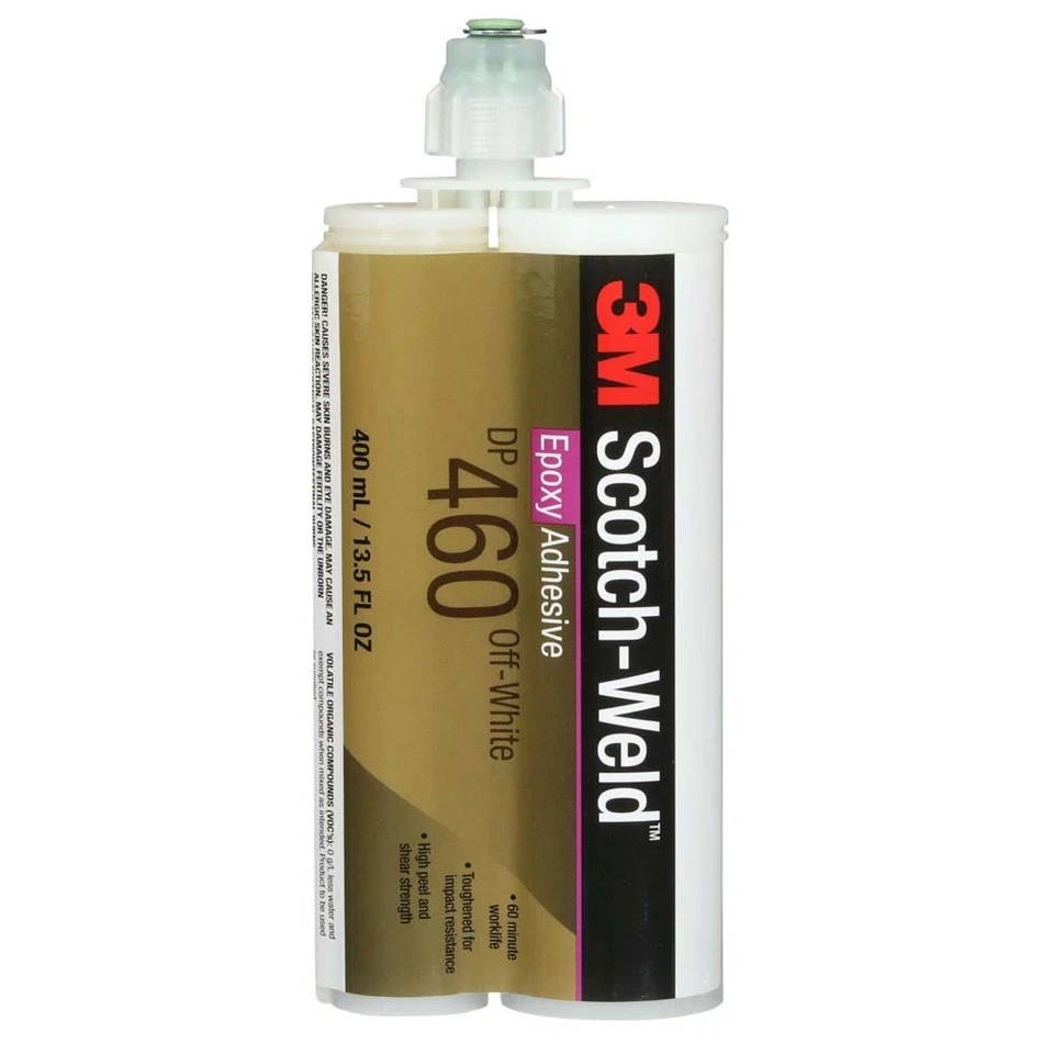 Adhesivo epoxi soldadura escocesa 3M 7100082563 DP460 blanco roto 400 ml paquete doble Foto 1 de 1