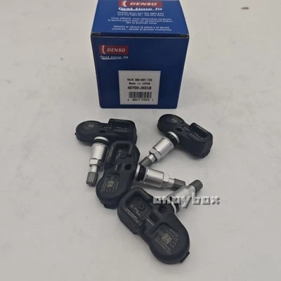 4PCS Denso TPMS Tire Pressure Sensor For Infiniti FX35 FX45 FX50 G35 40700-JK01B - Image 1 of 4